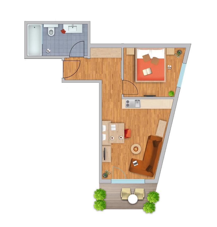 Ferienwohnung Residenz Fliana Mathon Exterior foto